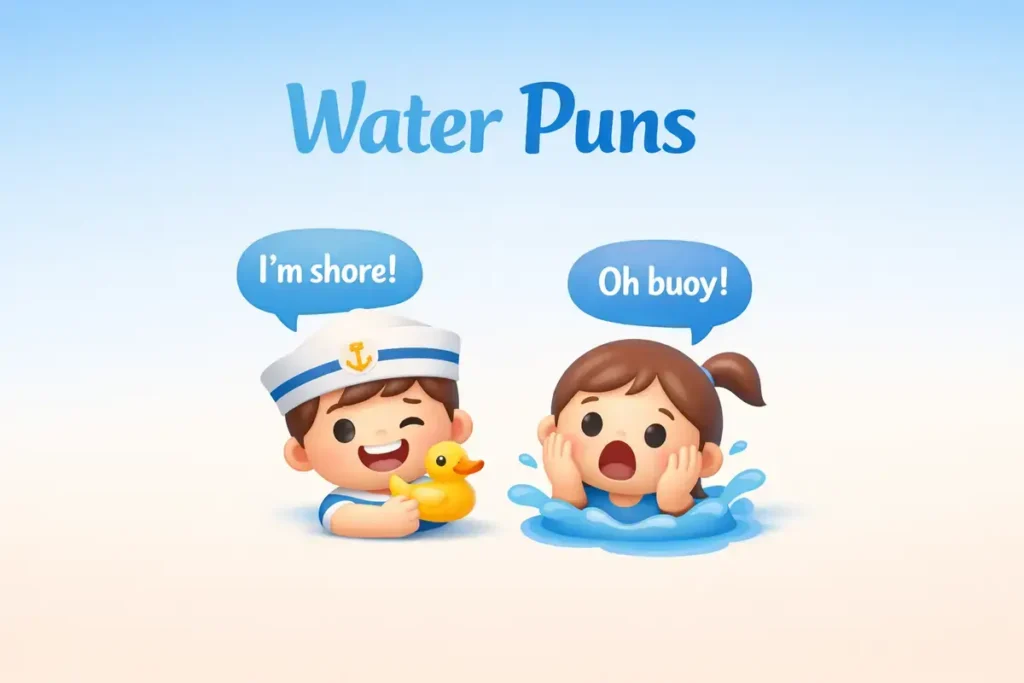 Water Puns That Work All Year Round