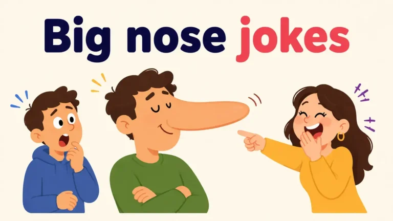 Big nose jokes