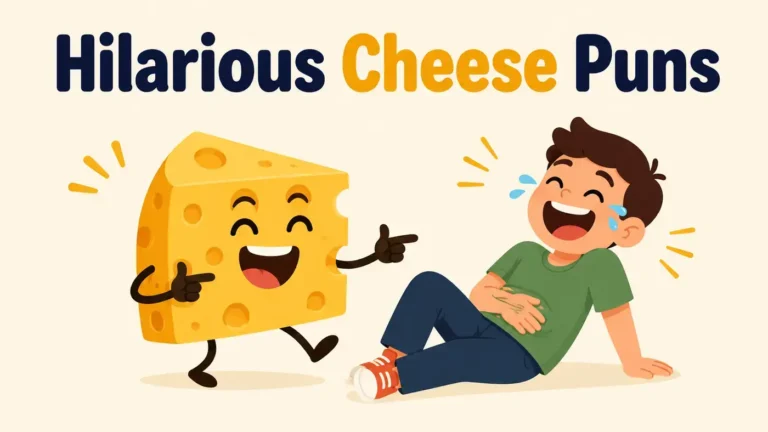 Hilarious Cheese Puns