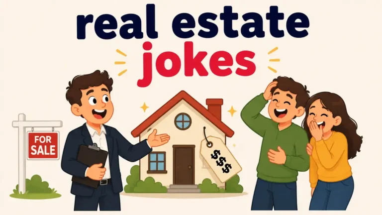 Real estate jokes