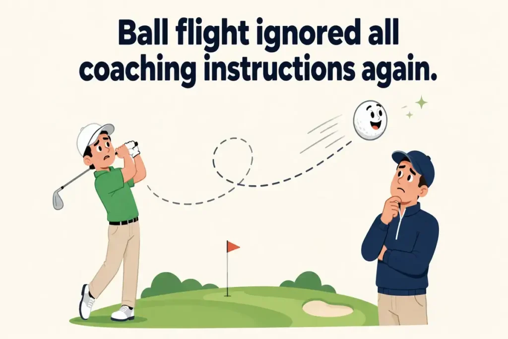 Driving Range Practice Laughs