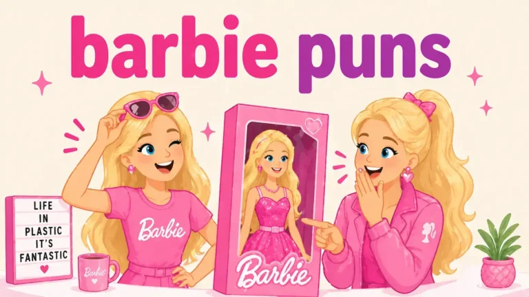 barbie puns