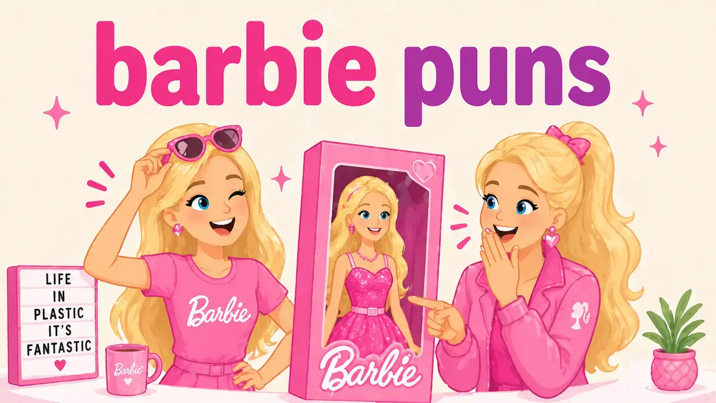 barbie puns