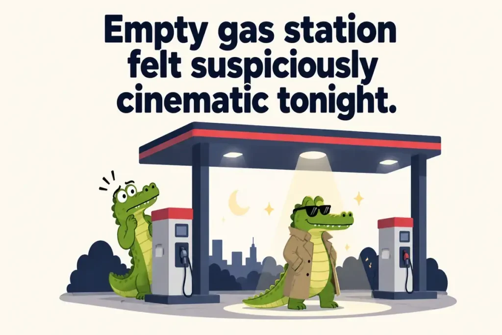 Reptile Chuckles During Road Trips