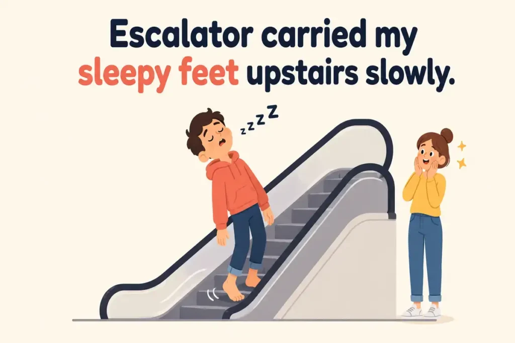 Feet Jokes During Shopping Trips