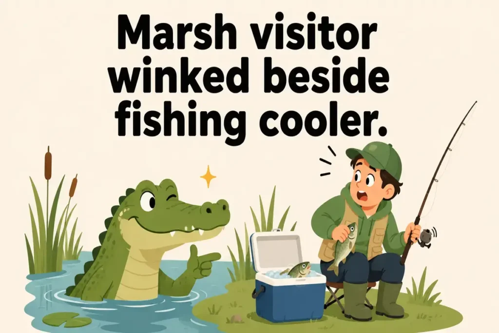 Crocodile Jokes With Swamp Humor