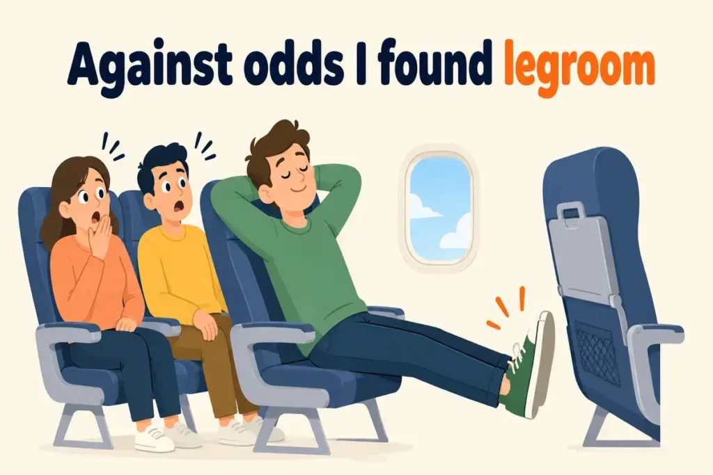 Airplane Legroom Laughs