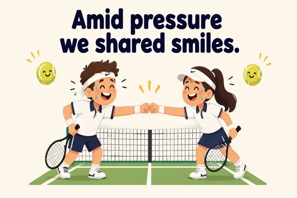 Doubles Team Banter