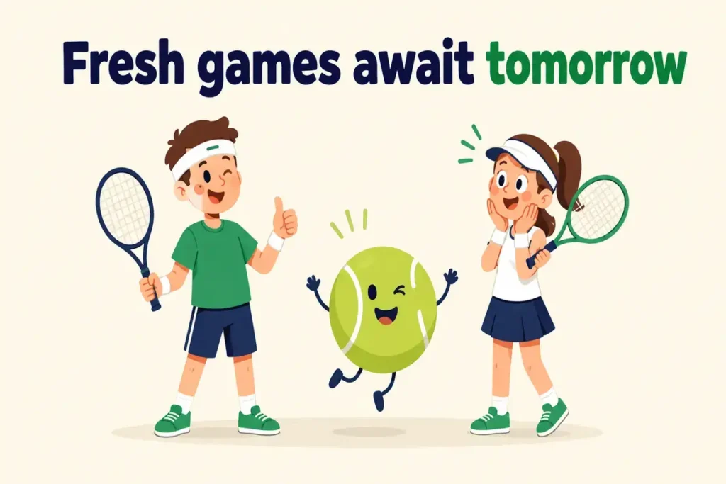 Tennis Jokes Match Finale
