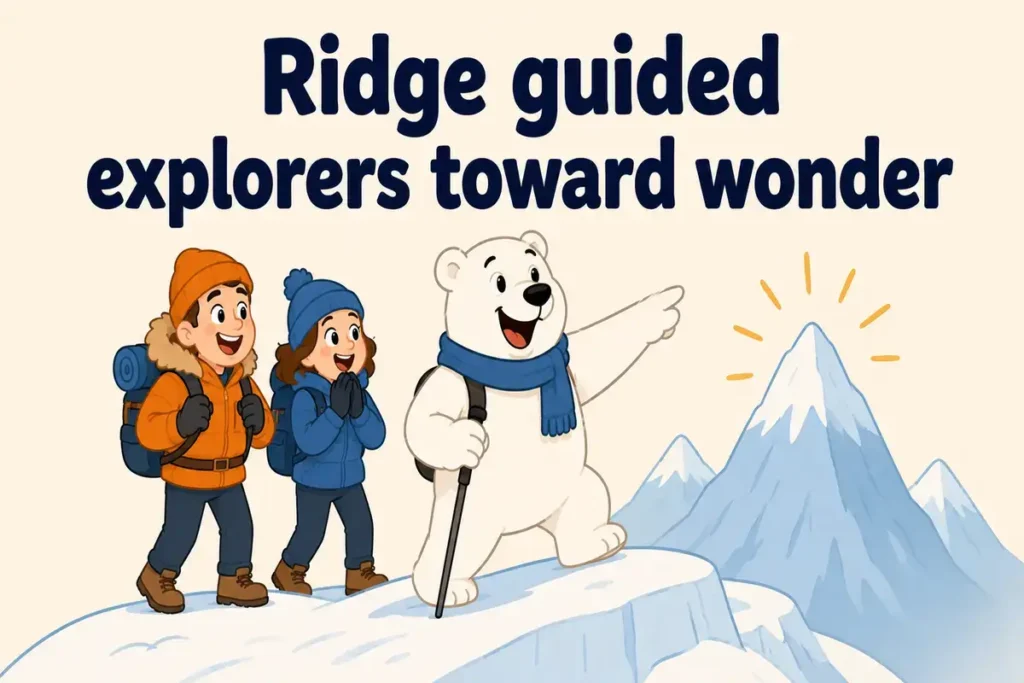 Polar Bear Jokes Near Glacier Trails