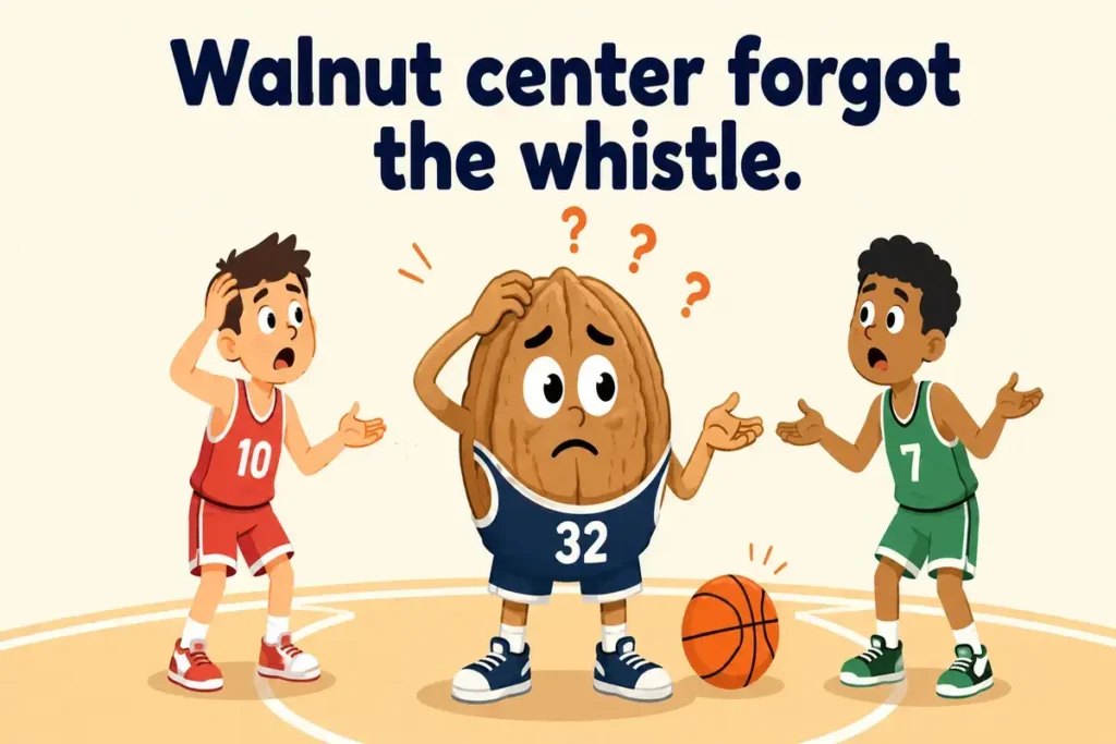 Basketball Jokes On Court