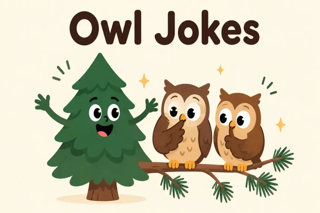 Owl Jokes Hoot Happy Laughs