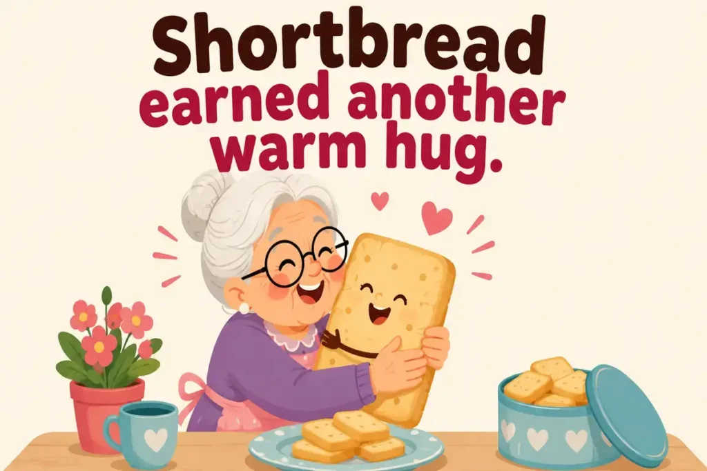 Grandma Jokes Cookie Smiles