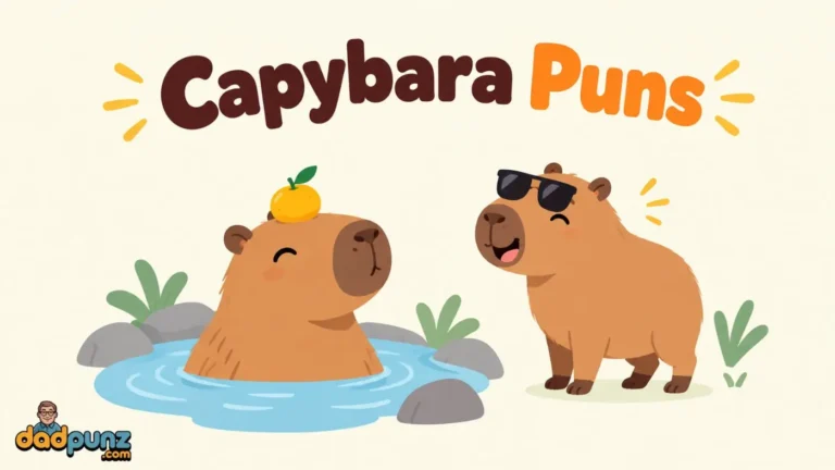 Capybara Puns