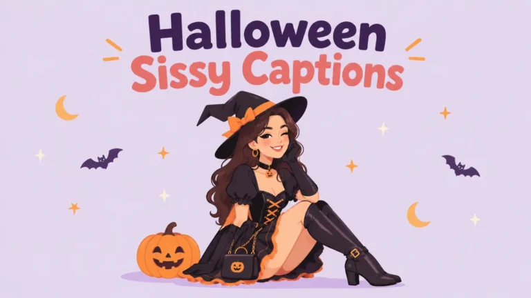Halloween Sissy Captions